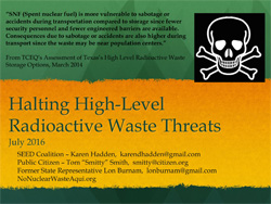 Halting High Level Waste presentation